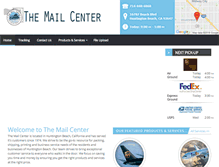 Tablet Screenshot of mailcenterhb.com